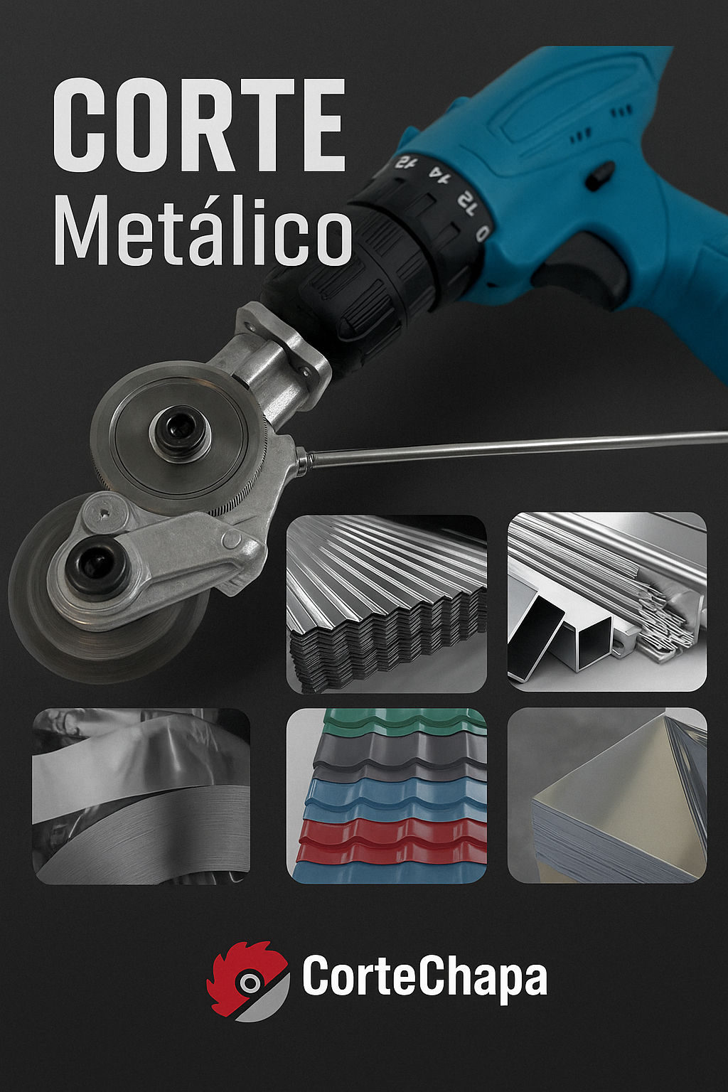 CorteChapa® - Chapas metálicas com cortes precisos !!